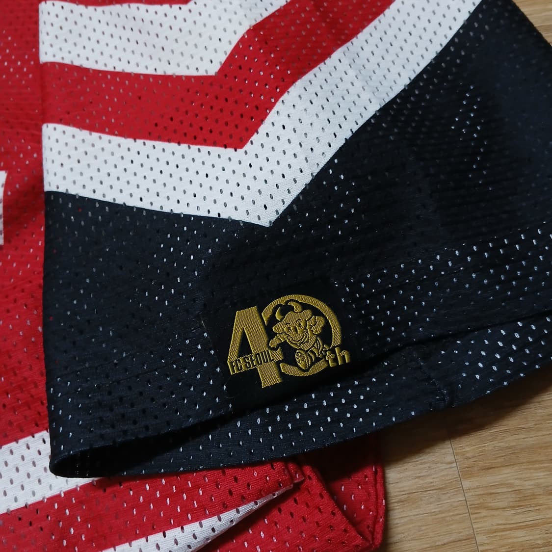 프로스펙스 FC서울 매쉬 반팔 유니폼 져지 축구 풋살 상품이미지8