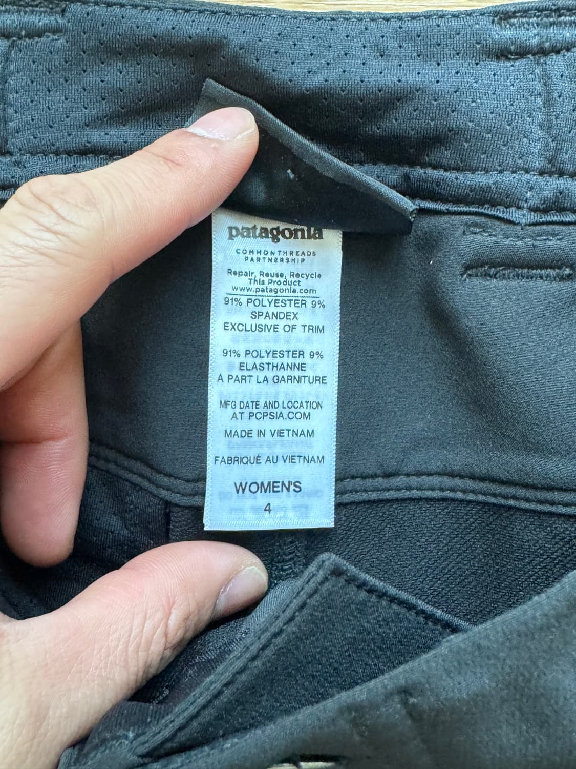 파타고니아 여성 등산바지 상품이미지5