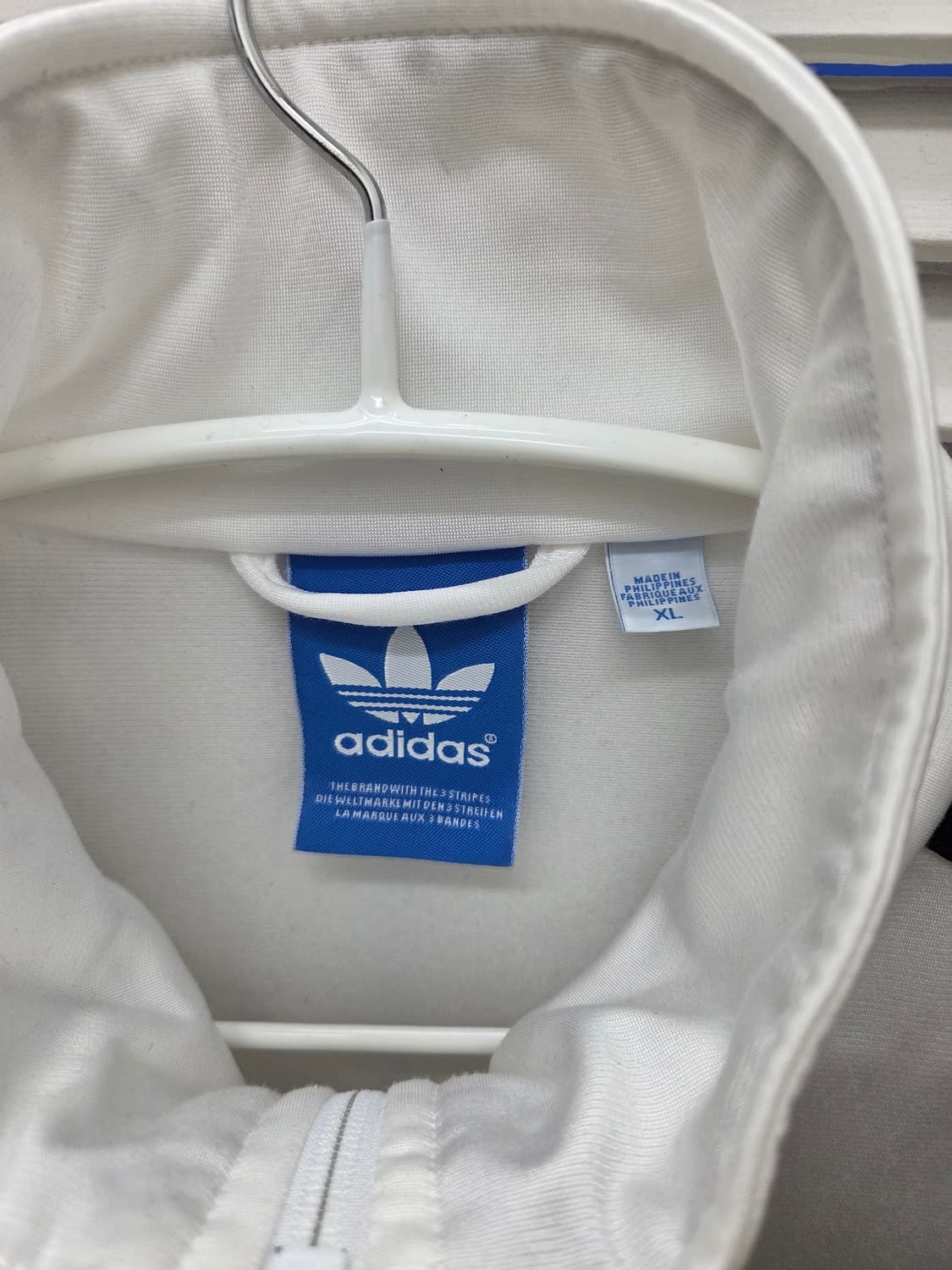 아디다스 구형 파이어버드 흰검 트랙탑 져지 상품이미지3