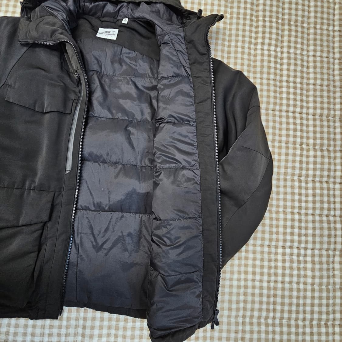 유니클로 오리털 오버핏 패딩 남자100~105 상품이미지7