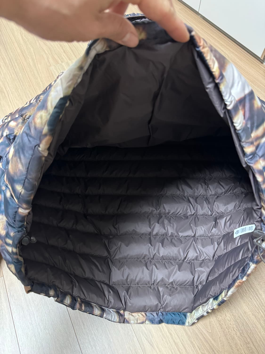 슈프림 마이크로다운 하프 집 후드 디어 XL 아노락패딩 상품이미지2