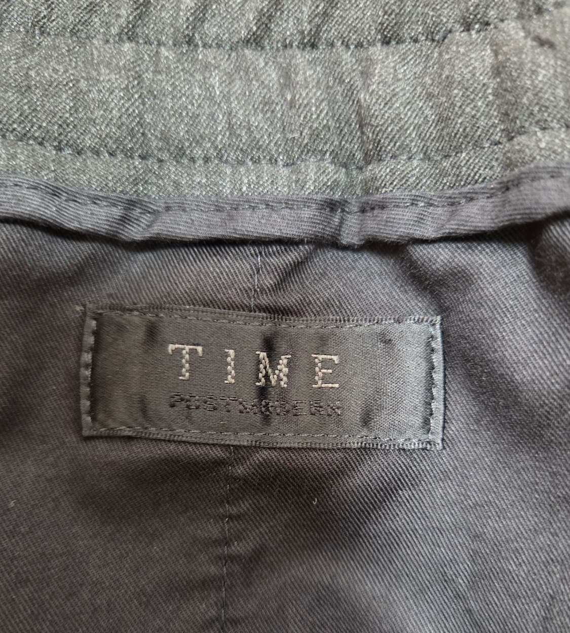 타임옴므 지퍼 디테일 밴딩 슬랙스  상품이미지9