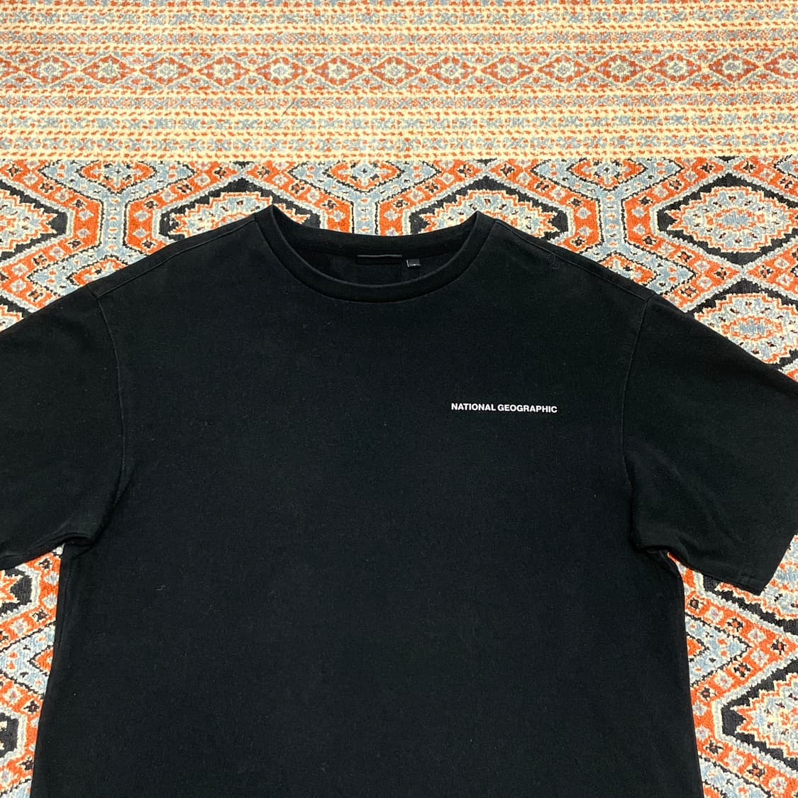내셔널지오그래픽 블랙 반팔티셔츠 남성S 상품이미지2