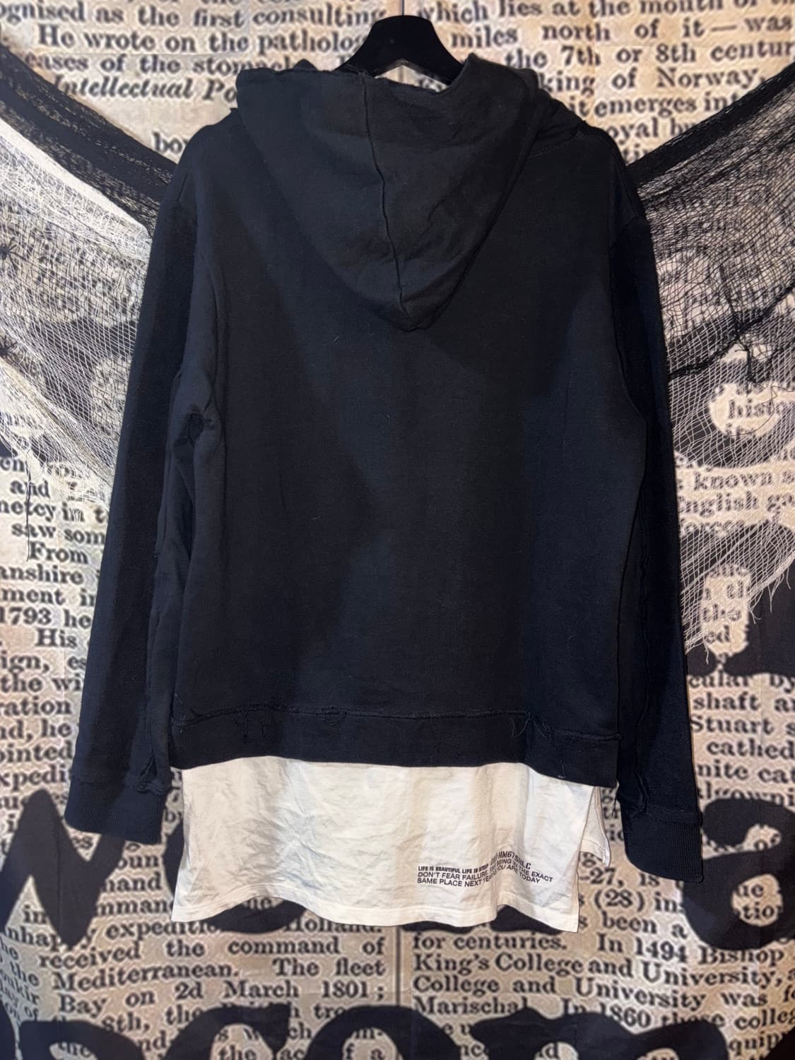 Shellac x semanticdesign Seam Hoodie 상품이미지10