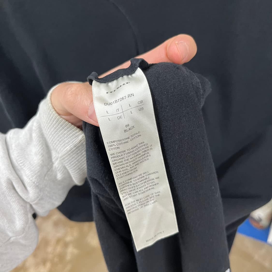 릭오웬스 다크쉐도우 반팔 티셔츠 L 상품이미지6