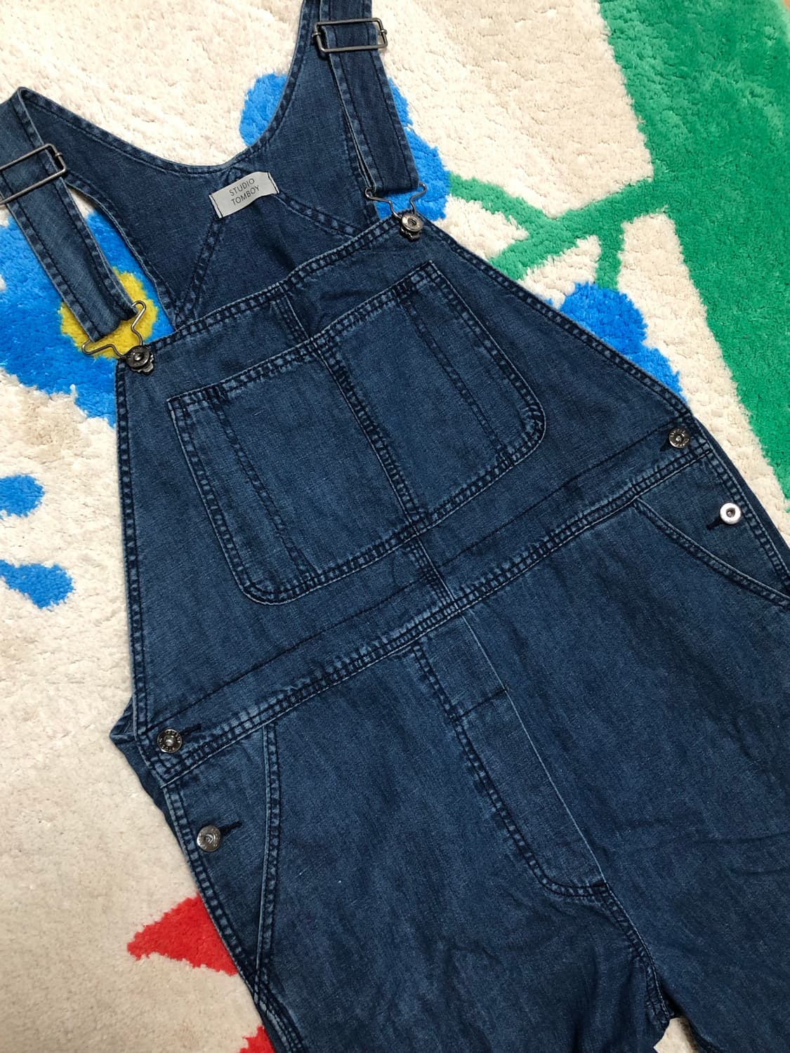 STUDIO TOMBOY [스튜디오 톰보이]  멜빵 청바지 상품이미지1