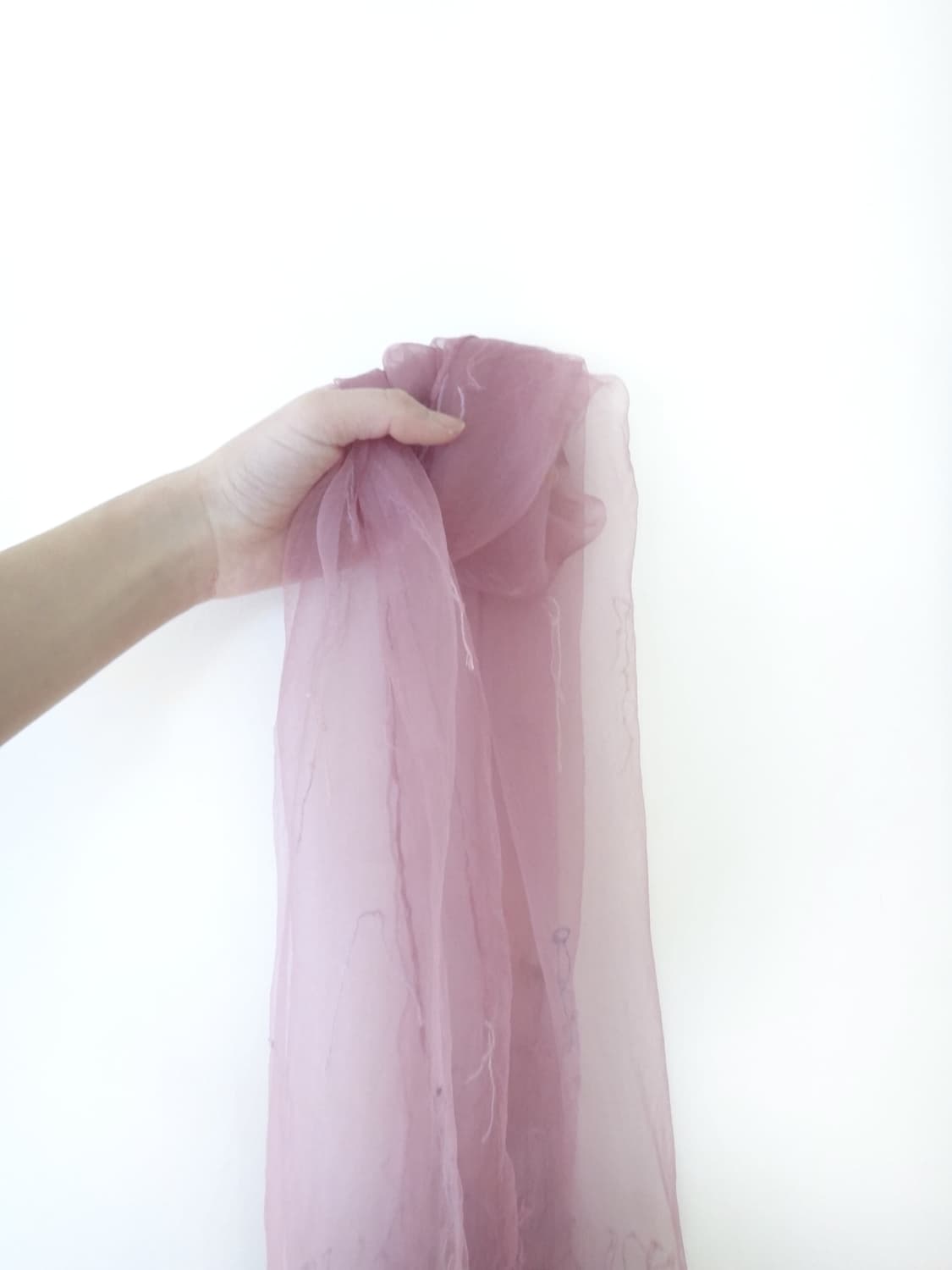 Mesh glitter muffler / pink 상품이미지2