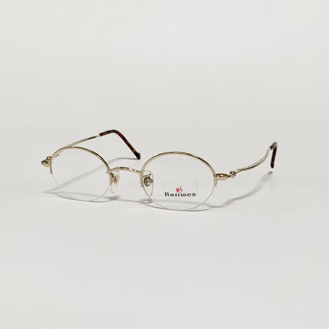 989 데드스탁 빈티지 메탈 안경테 라운드 골드 스몰사이즈 픽키 상품이미지1