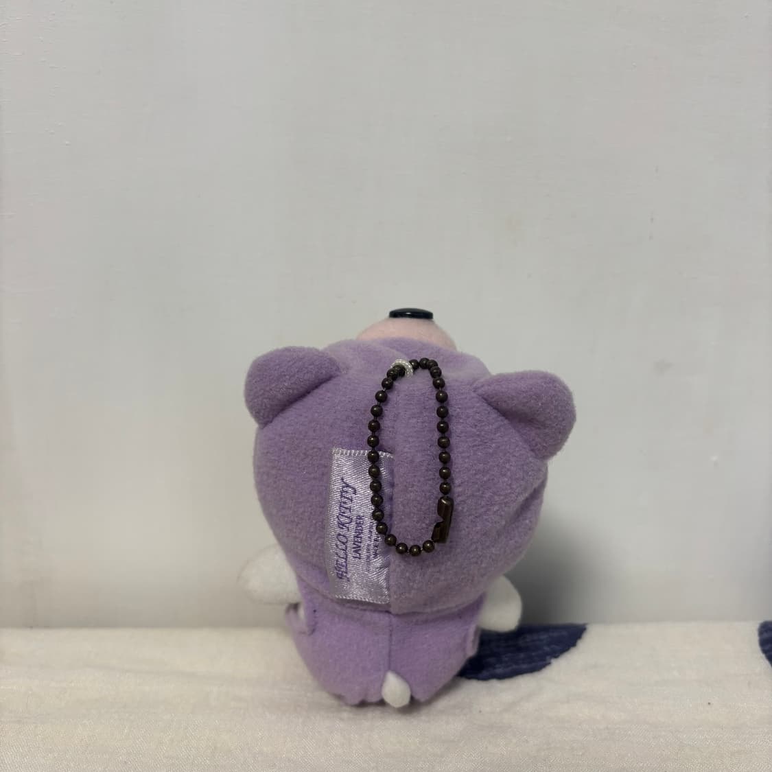 1999년 고전 산리오 보라색 곰 키티 인형 키링 상품이미지2