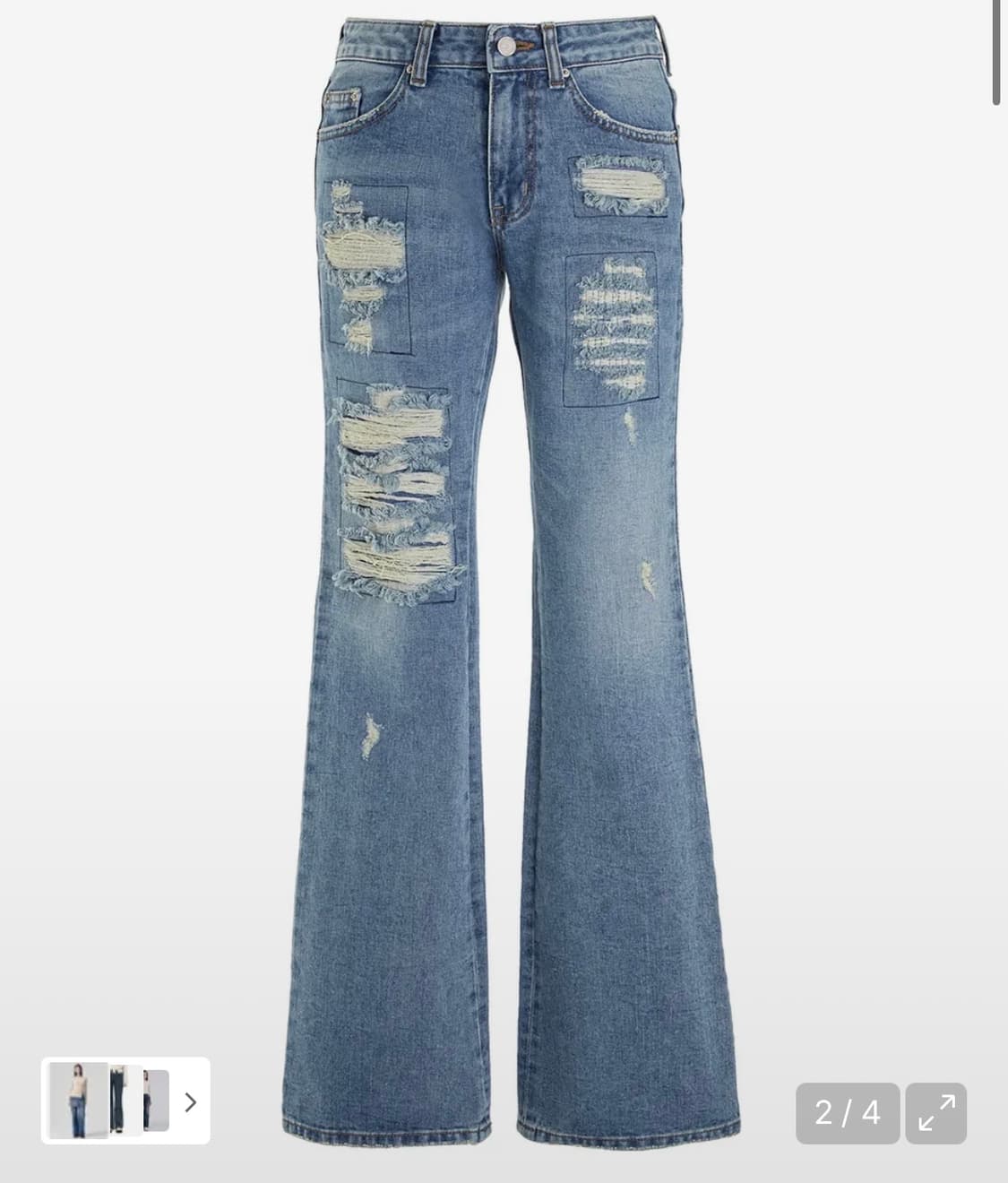 destroyed boot cut 상품이미지1