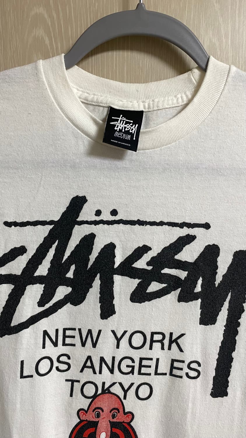 Eric elms x Stussy Kilroy 빈티지 스투시 월드투어 티 상품이미지2