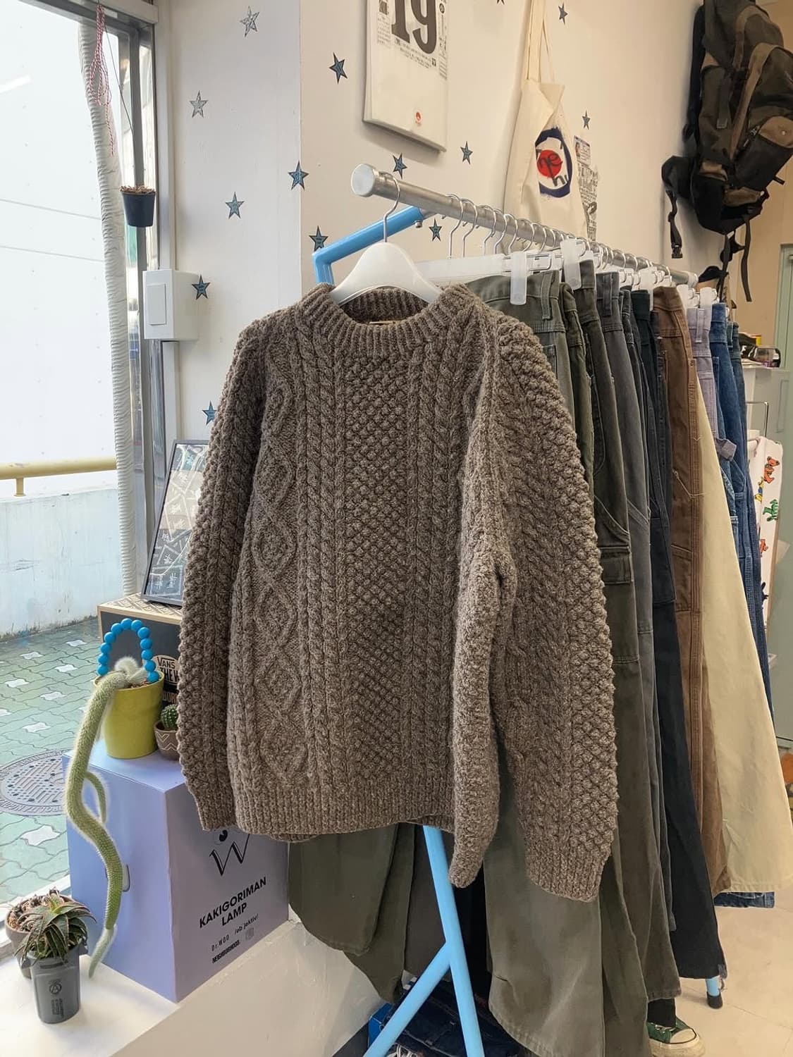 vtg handmade wool sweater  상품이미지1