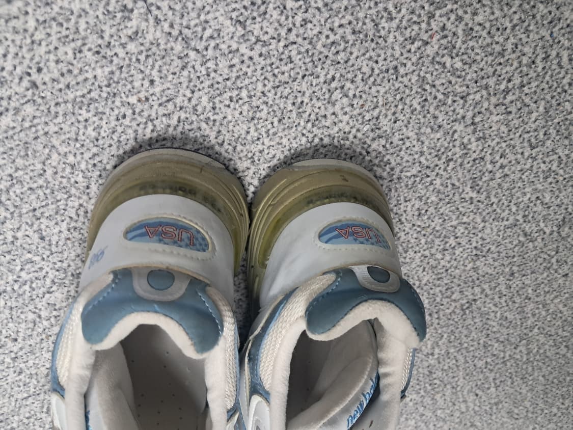 뉴발란스 Made in USA 운동화 225 화이트/블루 상품이미지7