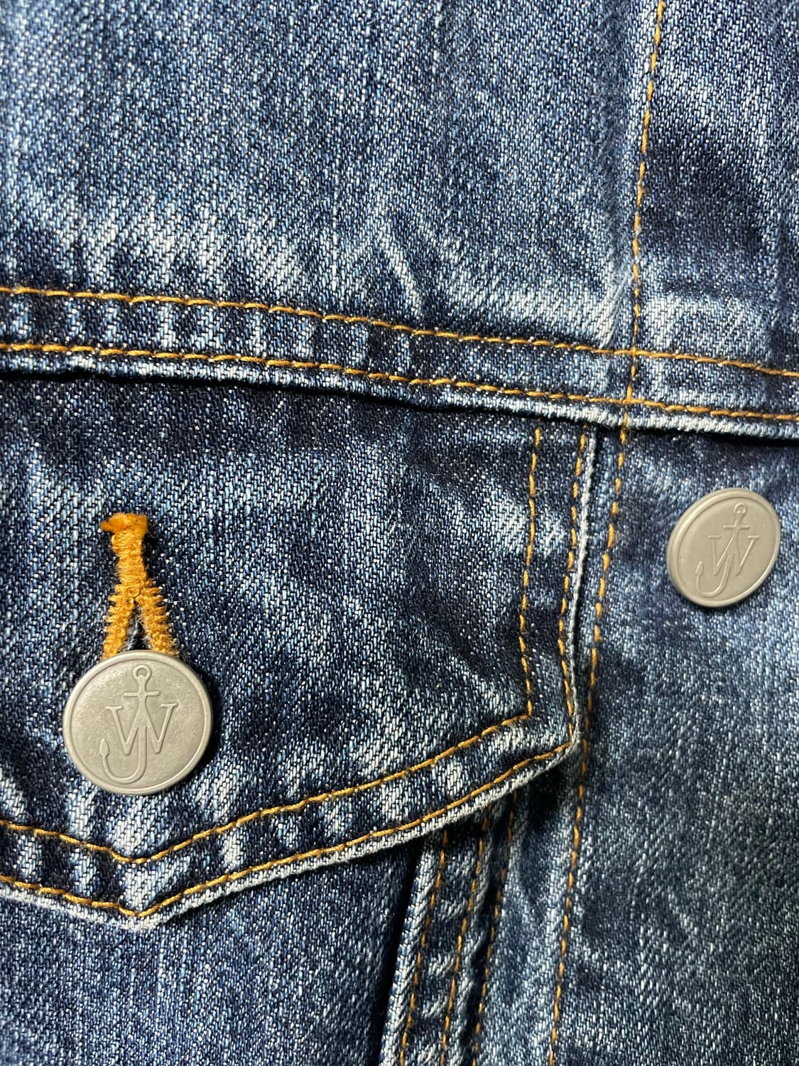 18SS 유니클로 x JW 앤더슨 해체주의 데님 재킷 (명작) 상품이미지4