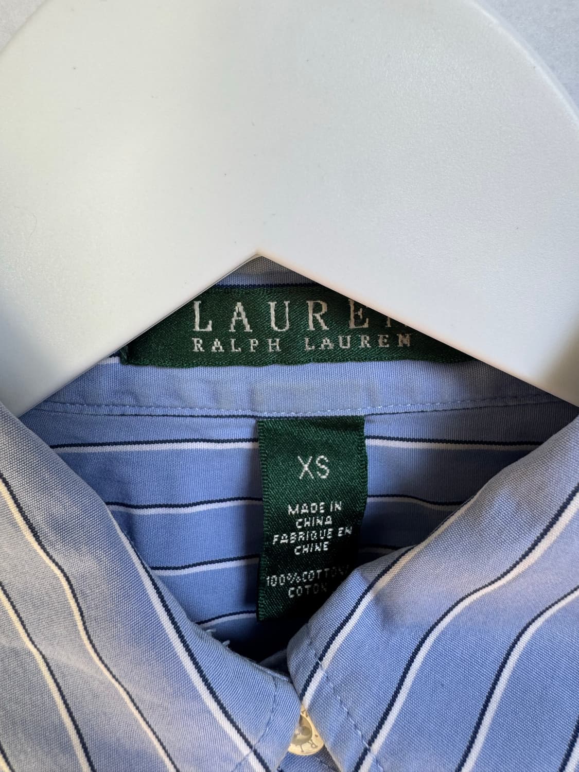 Ralph Lauren 랄프로렌 여성 프릴 블라우스 스트라이프 셔츠 상품이미지8