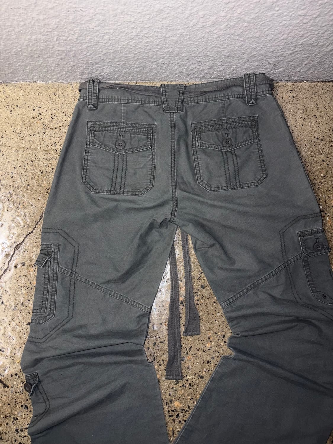 빈티지 y2k 부츠컷 카고팬츠 상품이미지8