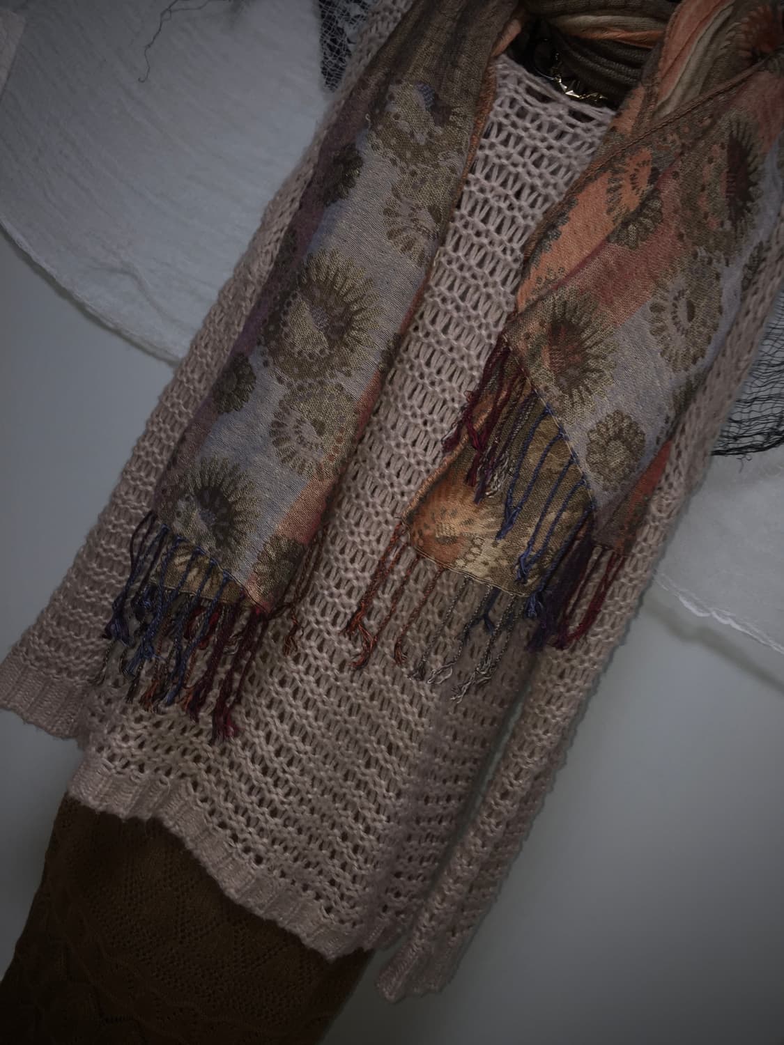 (1+1) indian hippie grunge detail scarf  상품이미지4