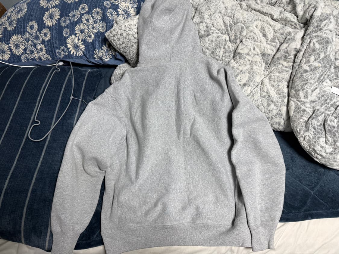 슈프림 아치 로고 후드티 헤더 그레이 상품이미지2