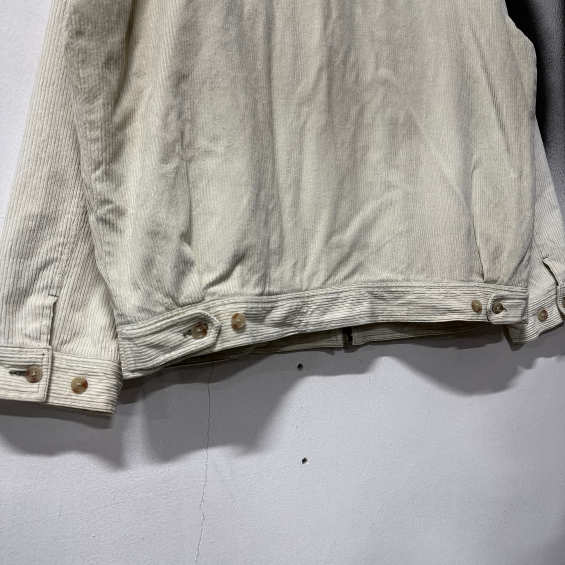 폴로 랄프로렌 클래식 코듀로이 골덴 스윙탑 자켓 아이보리 상품이미지5