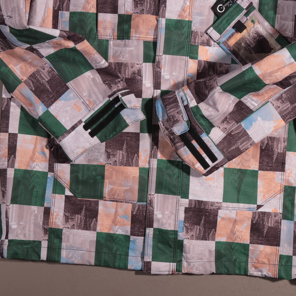 후부 체커보드 스키점퍼 상품이미지6