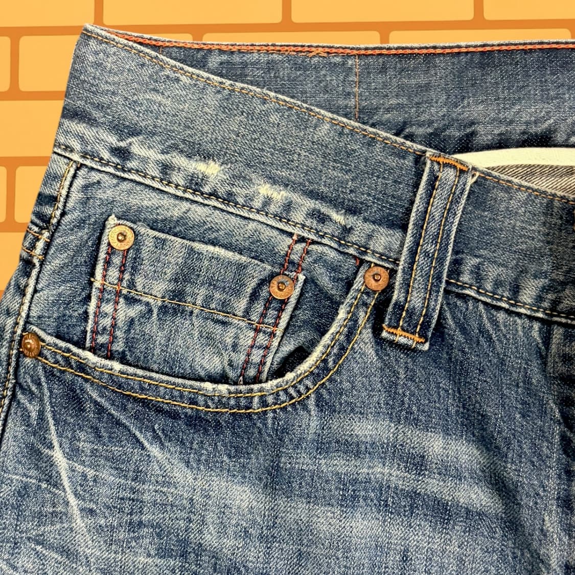 리바이스 프리미엄 그린탭 데님 팬츠 (34) 상품이미지6