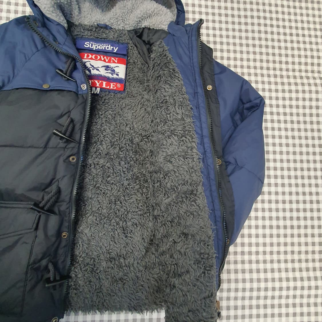 슈퍼드라이 기모 겨울패딩 남자95 상품이미지6