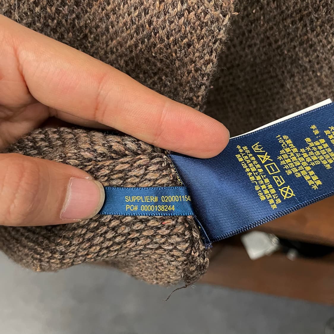 폴로 랄프로렌 신형 라벨 하프 버튼 니트 스웨터 컨트리 상품이미지8