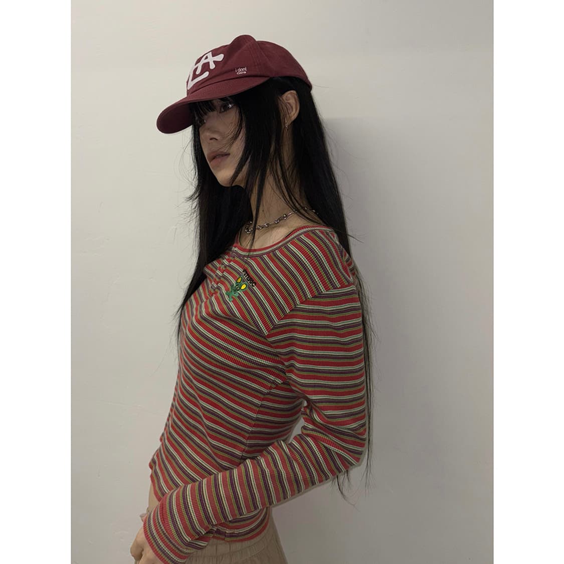 HYSTERIC GLAMOUR Mouse Embroidery Neck 상품이미지3