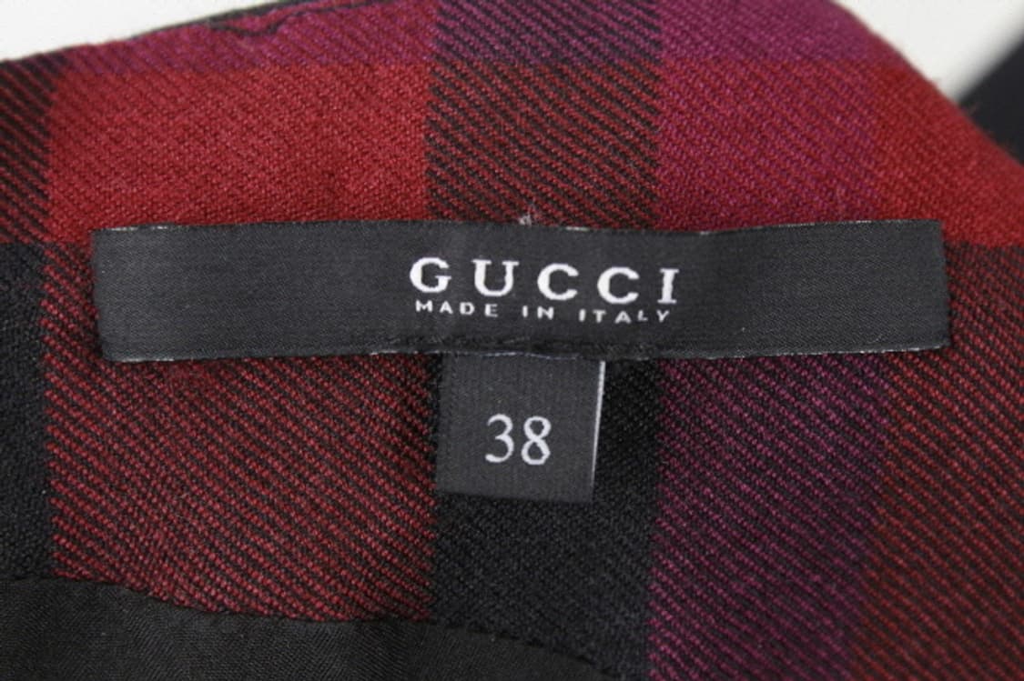 GUCCI plaid 슬리브리스 드레스 상품이미지5