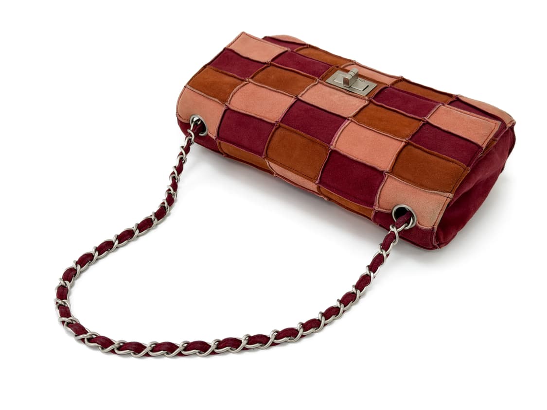 샤넬 패치워크 스웨이드 플랩 체인 숄더백 상품이미지4