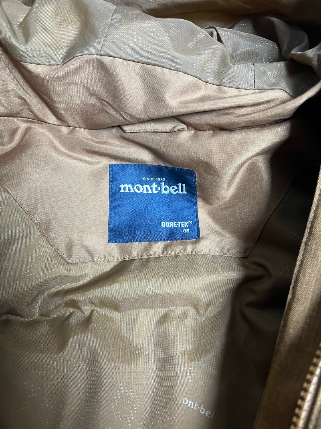 몽벨 고어텍스 후드 점퍼 자켓  M 상품이미지3