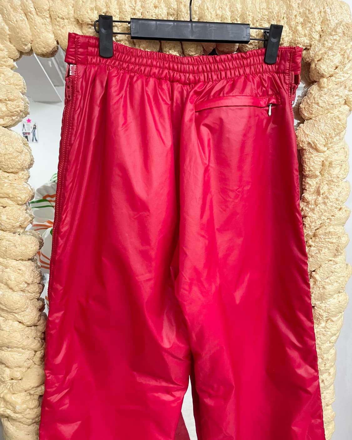 Retro Red Side Zipper Ski Suit 상품이미지7