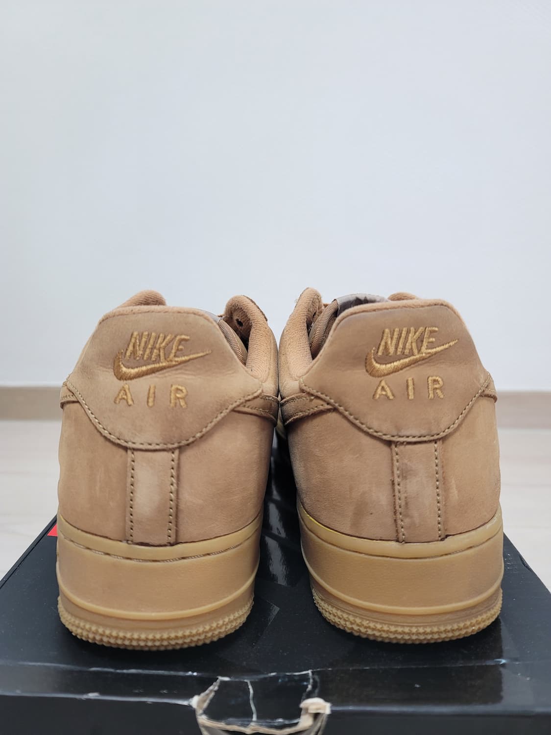 [290] <상태최상> 나이키x슈프림 된장 에어포스 상품이미지4