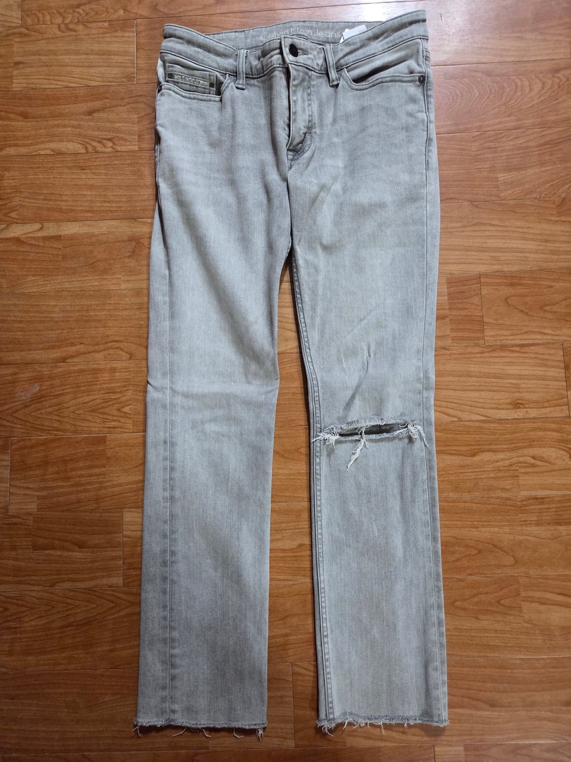 캘빈클라인 그레이.스키니진 상품이미지2