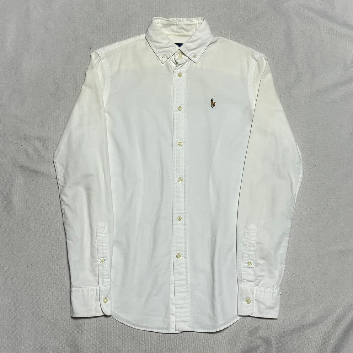 2 폴로랄프로렌 여성용 슬림핏 화이트 셔츠  상품이미지2