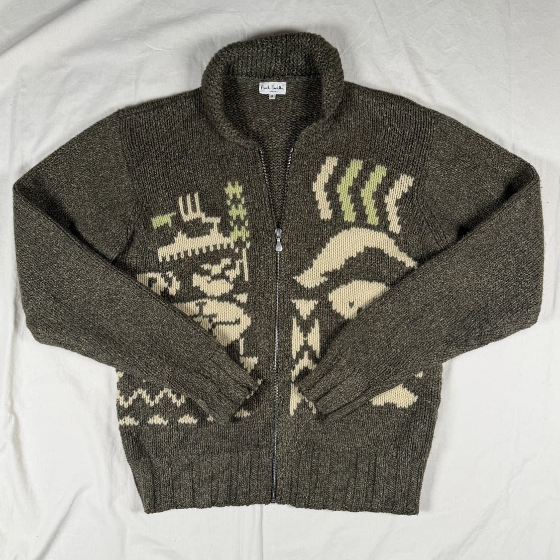 폴 스미스 코위찬 울 집업 가디건 상품이미지1