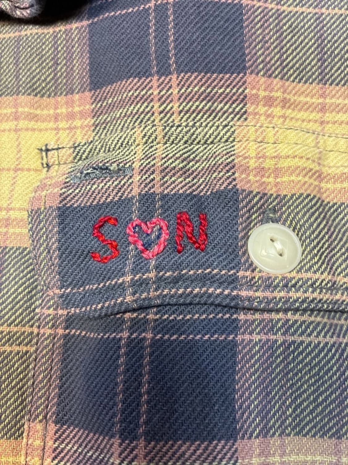 RRL 더블알엘 플란넬 워크셔츠 상품이미지3