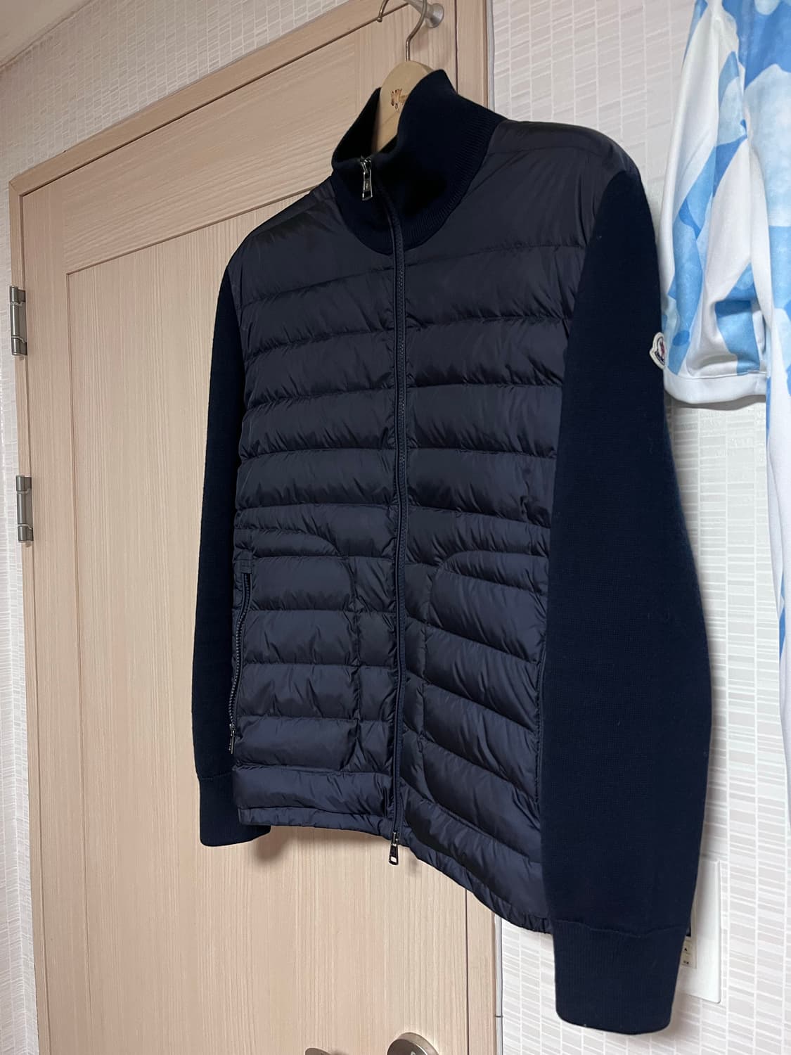 [XL] 몽클레어 니트패딩 웜네이비 상품이미지1