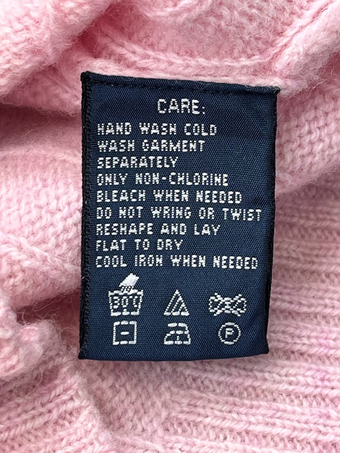 폴로 랄프 로렌 핑크 케이블 스웨터 상품이미지8