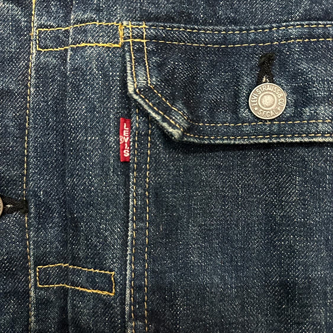 리바이스 90‘s 71507-XX 2세대 셀비지 데님 자켓 상품이미지6