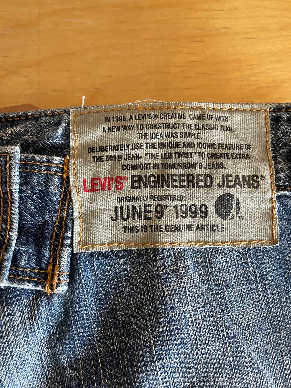 리바이스 엔지니어드 진스 7부 데님팬츠 반바지 상품이미지4