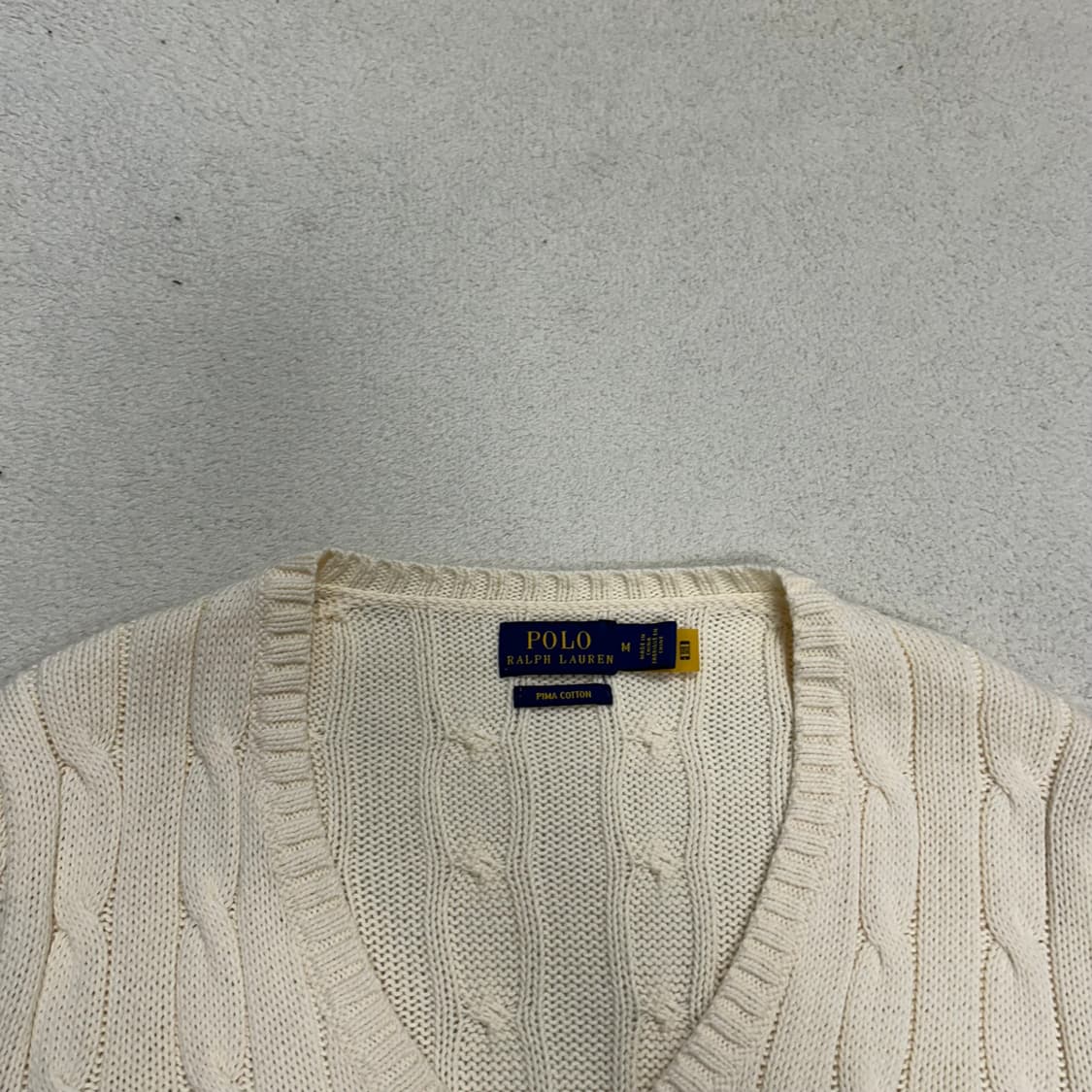 Polo Ivory Cable Knit 상품이미지6