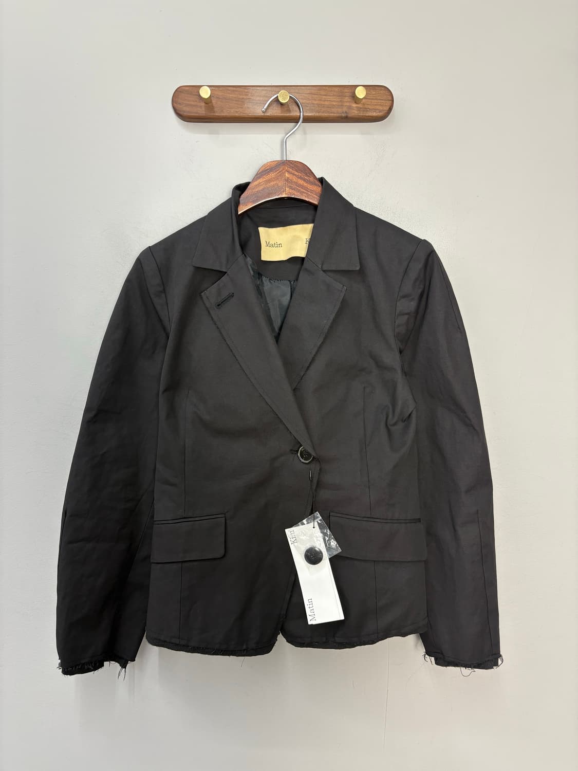 마뗑킴 로우 커팅 숏 라인 자켓 A3333 상품이미지2