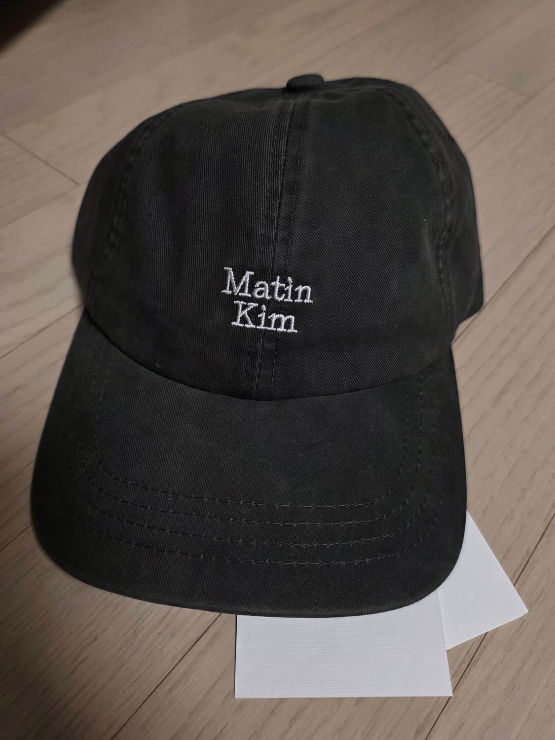 Matinkim 볼캡 - charcoal (쇼핑백 제공) 상품이미지1