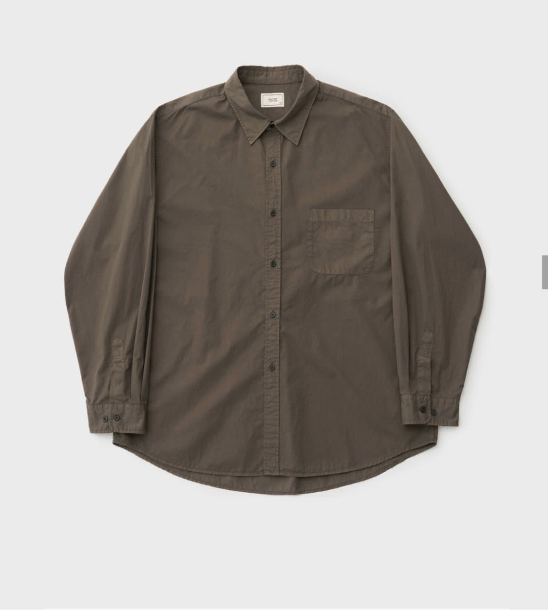어나더오피스 볼드가먼트 셔츠 브라운 상품이미지1