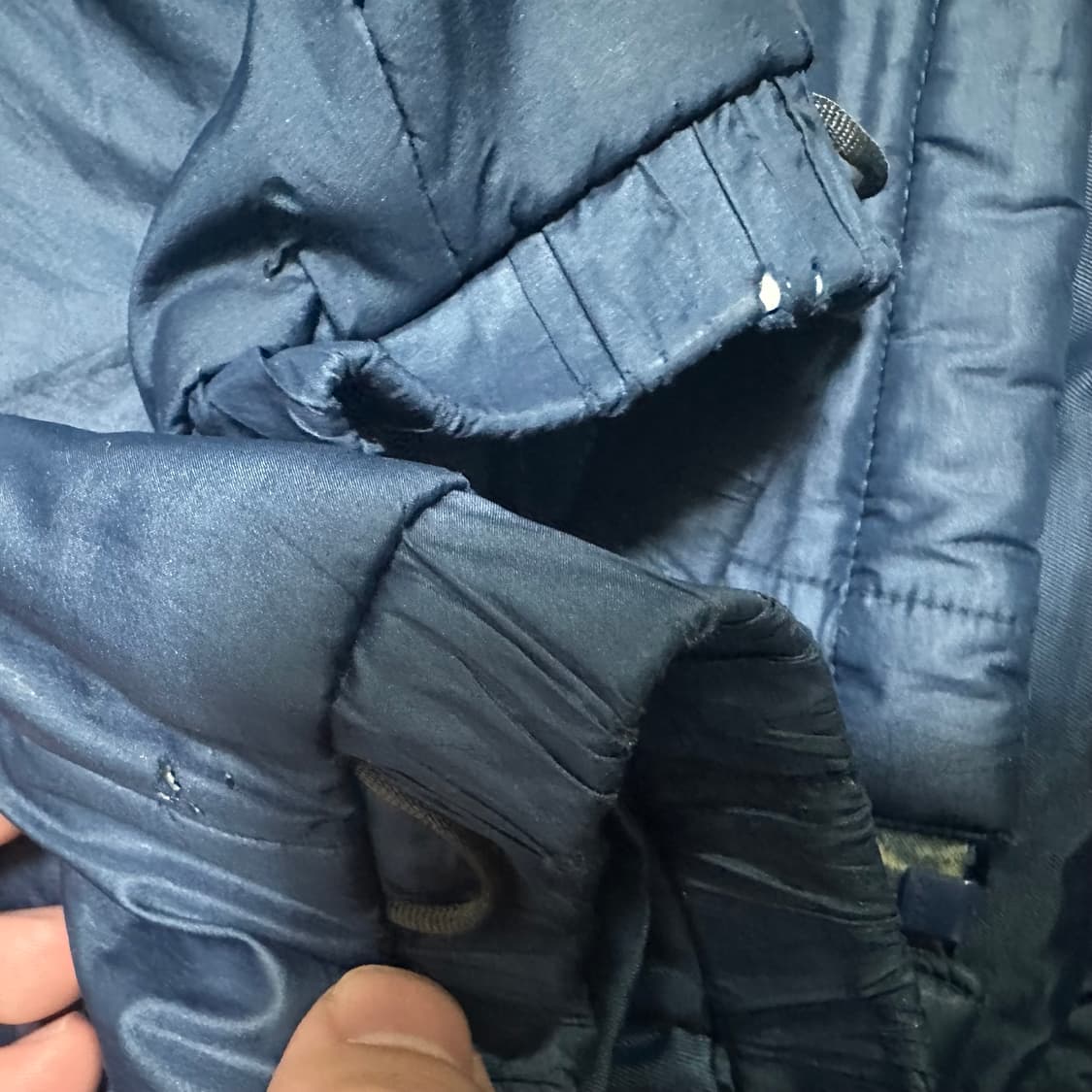 (95) 블랙야크 네이비 경량패딩 상품이미지3