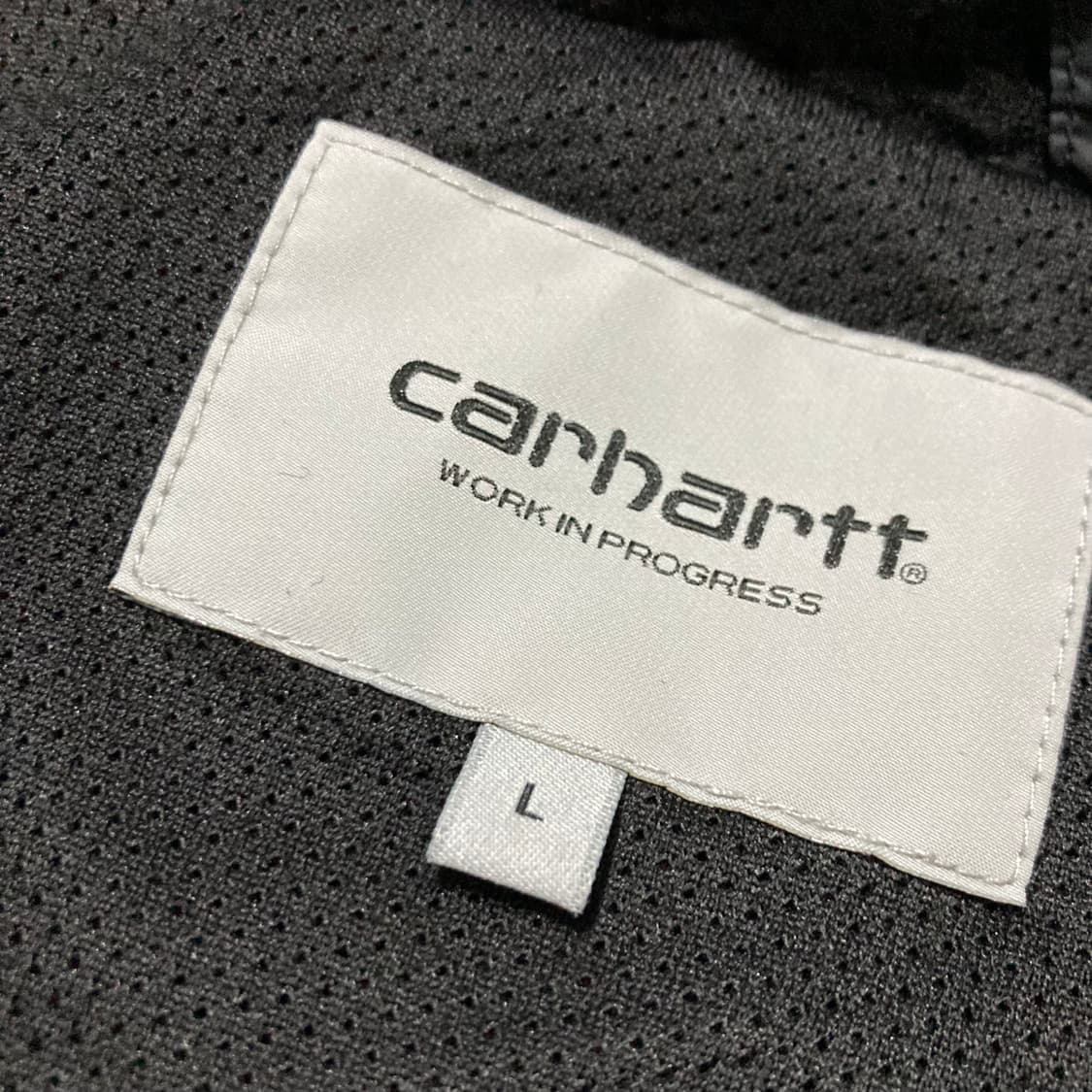 [XL] 칼하트 wip 블랙 후리스 자켓 상품이미지4