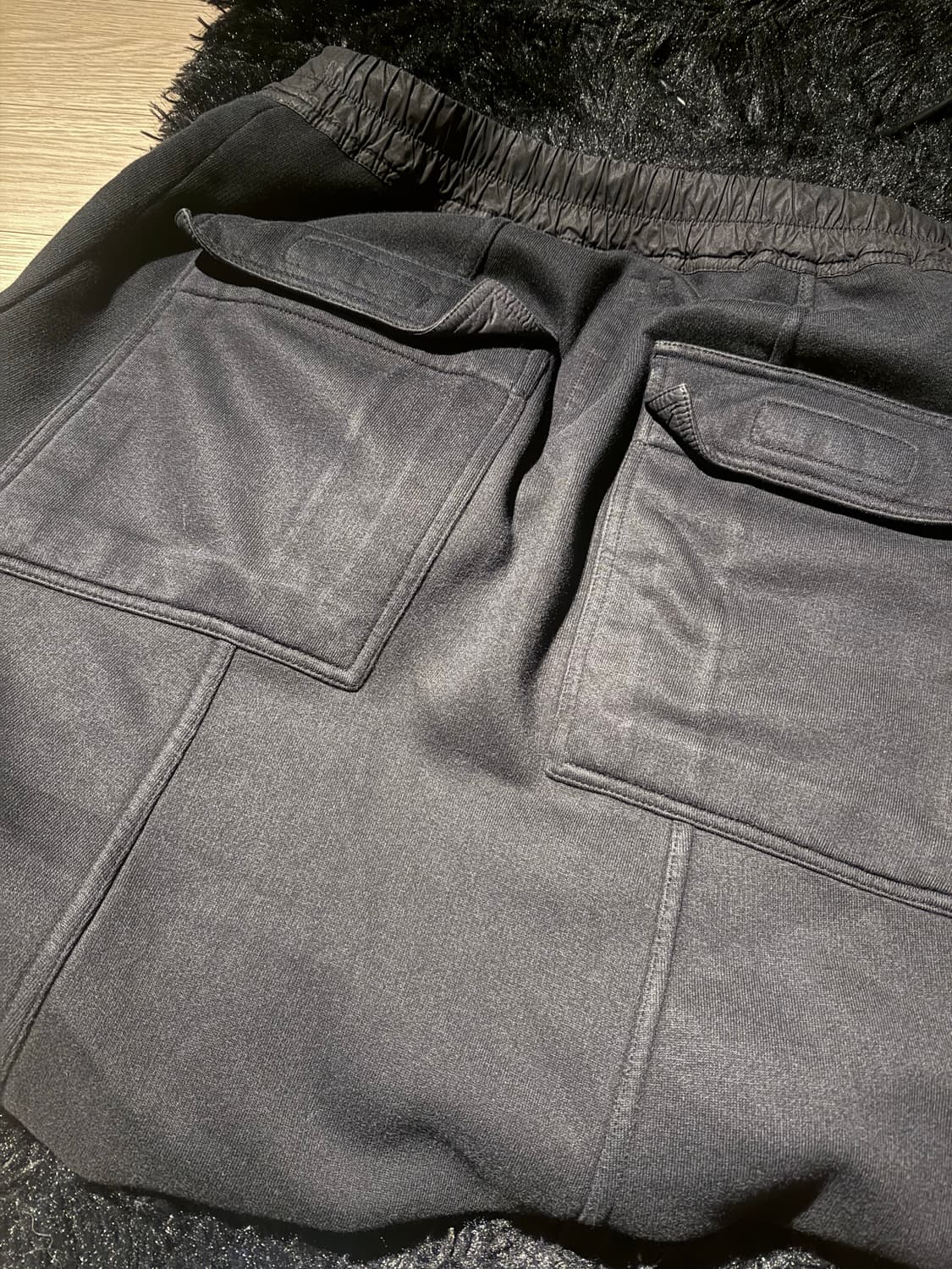 릭오웬스 드로스트링 기모 상품이미지2