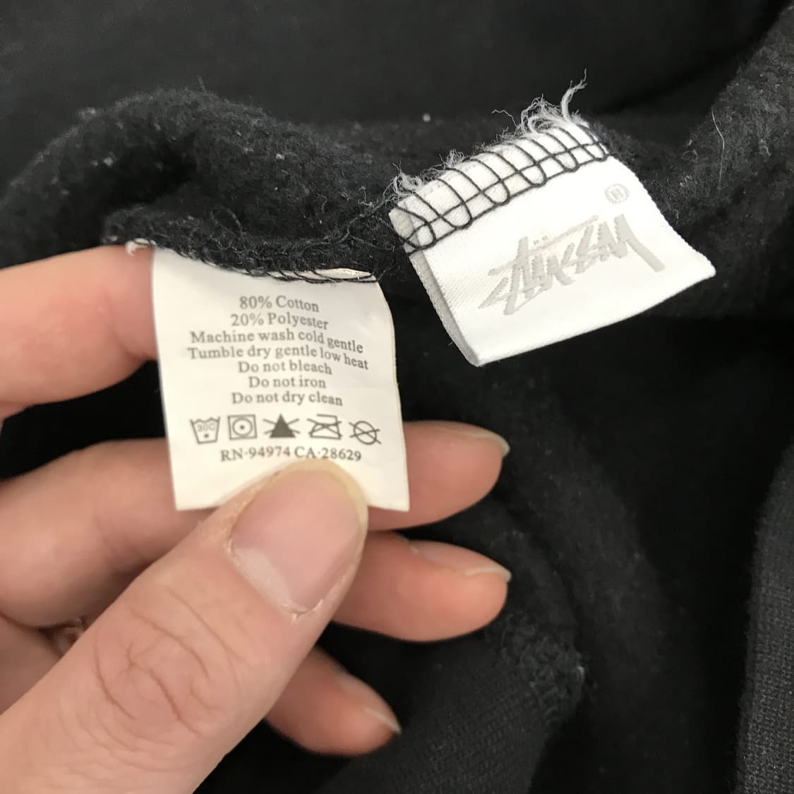 스투시 STUSSY stay paid 크루넥 맨투맨 [M] 상품이미지5