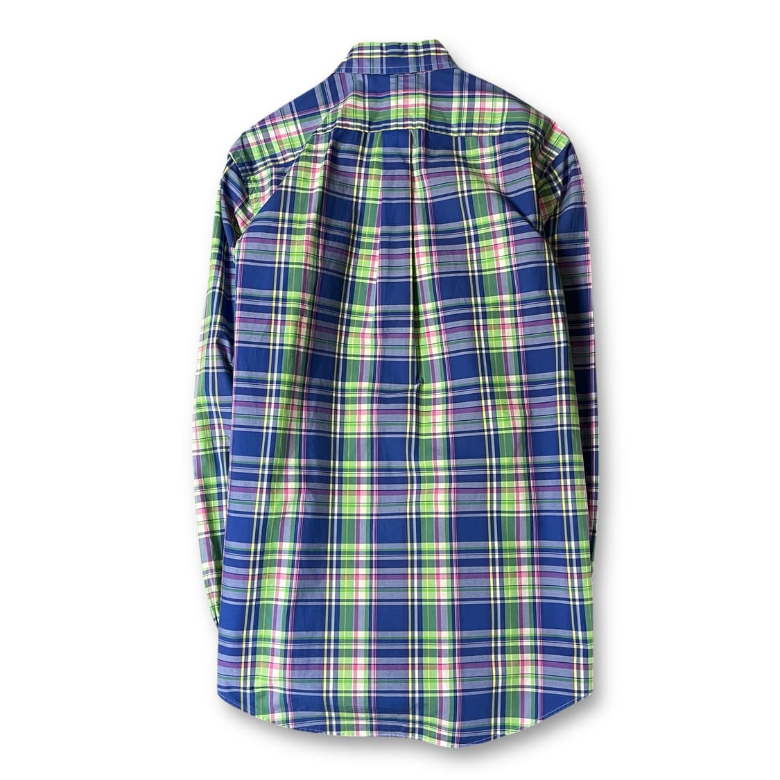 폴로랄프로렌 블루 핑크 그린 체크 긴팔 셔츠 S  상품이미지2